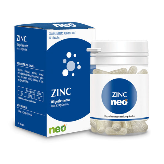 Neo Zinc, 50 cápsulas