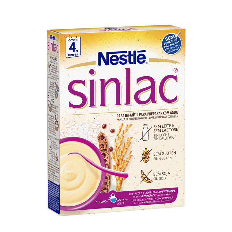 Nestlé Papilla Sinlac + 4 meses, 250g