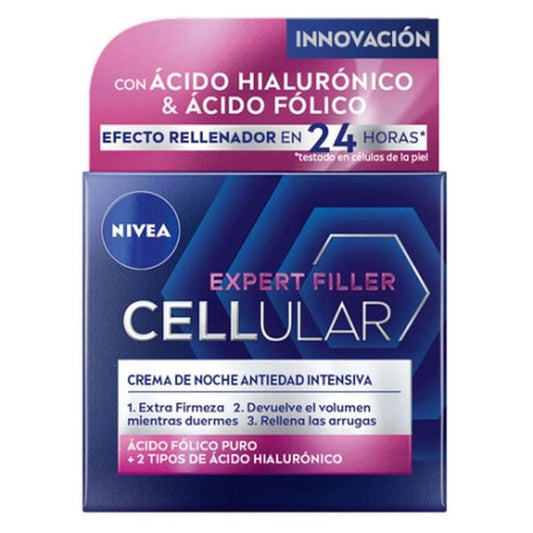 NIVEA Hyaluron Cellular Filler Crema De Noche Antiedad