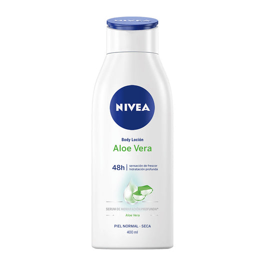 NIVEA Body Loción Hidratación & Aloe Vera, 400 ml