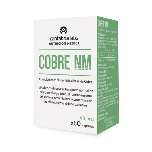 Nm Cobre, 60 capsulas