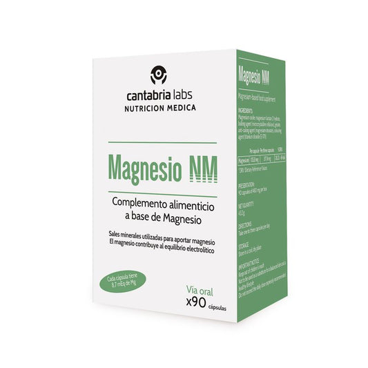 Nm Magnesio Cápsulas, 90 capsulas