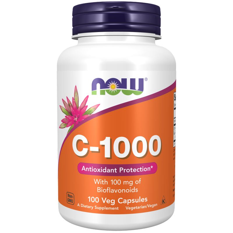 Now C-1000 C/Biofl , 100 cápsulas de 1000 mg