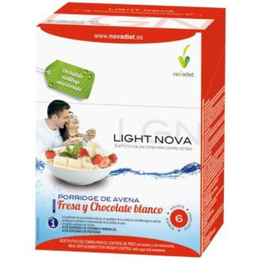 Novadiet Light Nova Porridge Fresa 6 Sbrs.