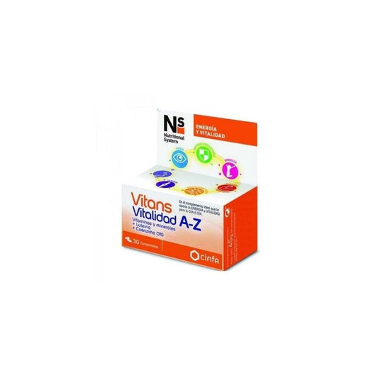 Ns  Vitans Vitalidad A-Z 100 Comprimidos