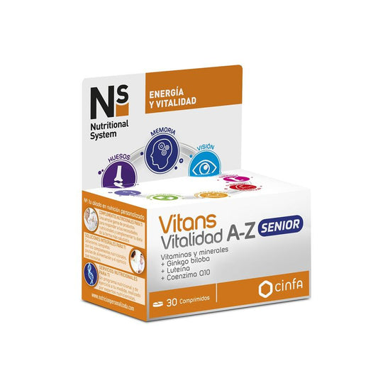 Ns Vitans Vitali A-Z Senior 30 Comprimidos