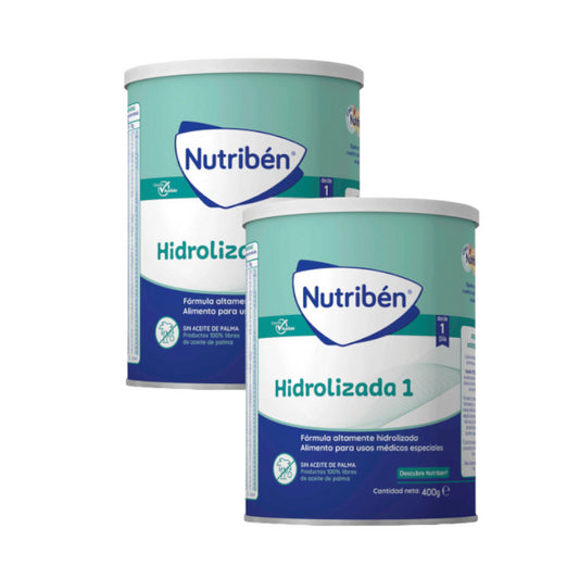 Pack 2 X Nutriben Leche Hidrolizada 1 400 gr