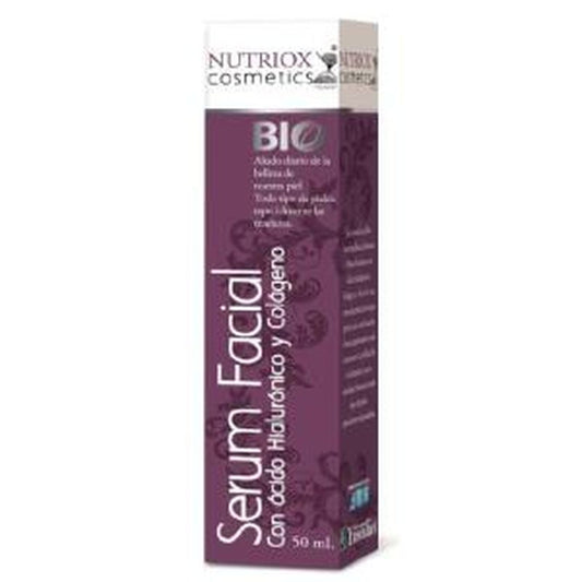Nutriox Serum Fcial Con Ac. Hialuronico Y Colageno 50Ml.