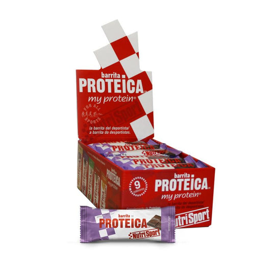 Nutrisport Caja Proteica Chocolate , 24 barritas