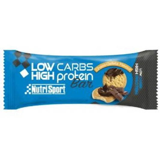 Nutrisport Low Carbs High Protein Choco-Galleta 16Barritas 