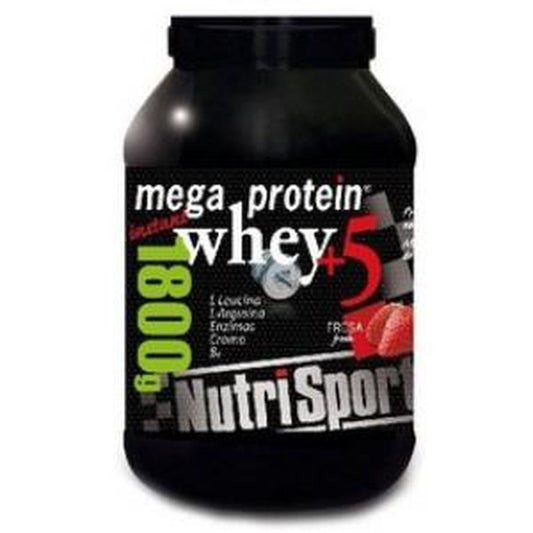 Nutrisport Mega Protein 5 Whey Fresa 1,8Kg. 