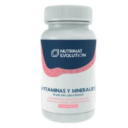 Nutrinat Evolution Vitaminas Y Minerales 30 Comprimidos 