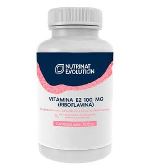 Nutrinat Evolution Vitamina B2 100Mg (Riboflavina) 60 Comprimidos 