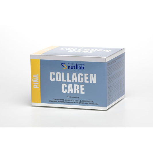 Nutilab Collagen Care Piña , 30 sobres de 13,3 gr