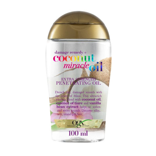 Ogx Aceite Extra Penetrante Coconut Miracle Oil, 100 ml