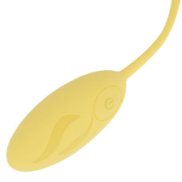 Ohmama Huevo Vibrador Texturado 10 Modos - Amarillo