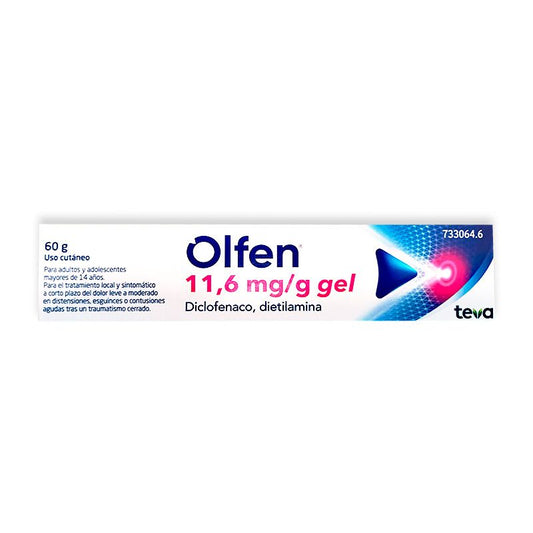 Olfen 11,6 mg/g Gel Cutáneo 1 Tubo, 60 gr
