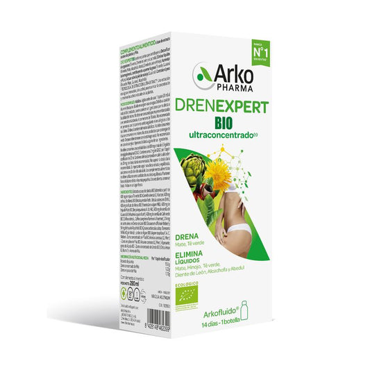 Arkofluido Drenexpert Bio Ultraconcentrado 280ml - Arkopharma