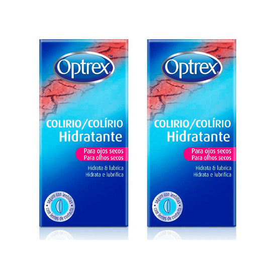 Optrex Colirio Hidratante Ojos Secos Duplo 2x10 ml