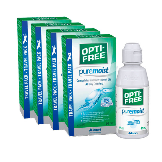 Opti-Free 4 X Opti-Free  Puremoist, 90 Ml