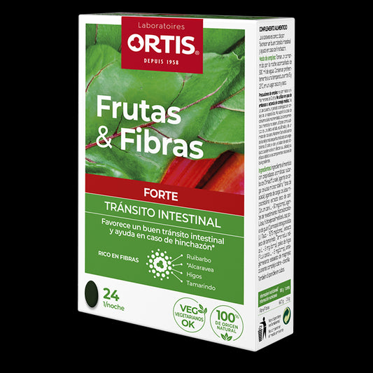 Ortis Frutas & Fibras Forte , 24 comprimidos   