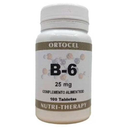 Ortocel Nutri-Therapy Vitamina B-6 100 Comprimidos