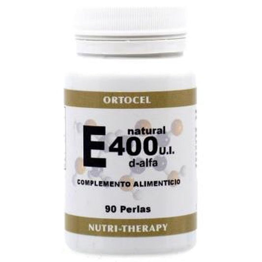 Ortocel Nutri-Therapy Vitamina E 400Ui D-Alpha (Natural) 90  Perlas