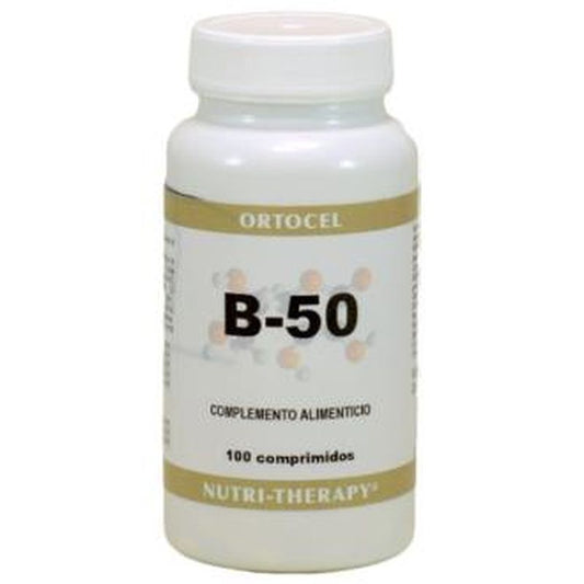Ortocel Nutri-Therapy Complex B-50 100 Comprimidos