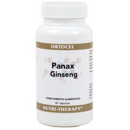 Ortocel Nutri-Therapy Panax Ginseng 60 Cápsulas