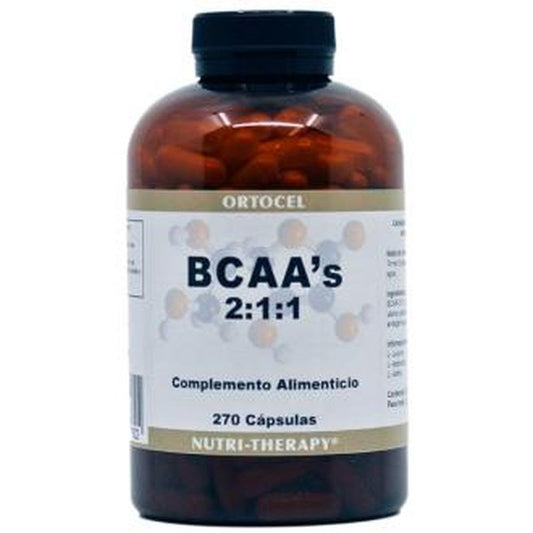 Ortocel Nutri-Therapy Bcaa 2:1:1 270 Cápsulas