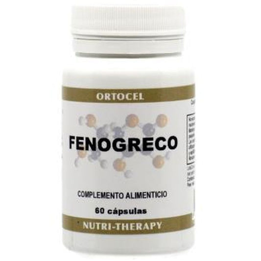 Ortocel Nutri-Therapy Fenogreco 500Mg. 60 Cápsulas