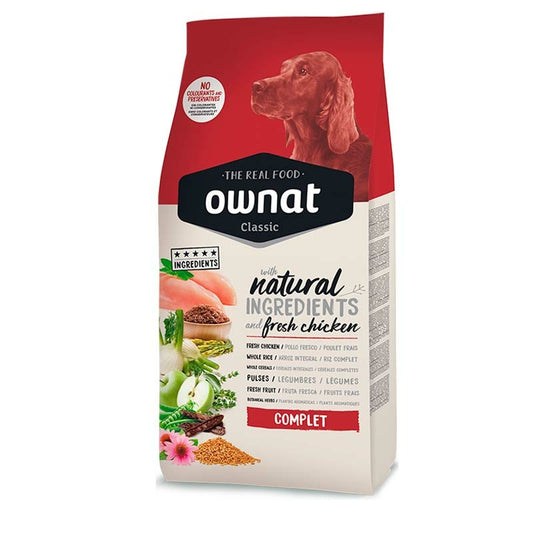 Ownat Classic Canine Adult Complet 15Kg, pienso para perros