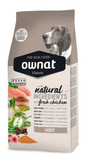 Ownat Classic Canine Adult Light 4Kg, pienso para perros