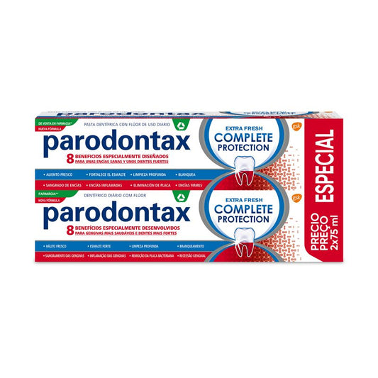 Parodontax Complete Protection Pasta De Dientes, pack de 2x75 ml
