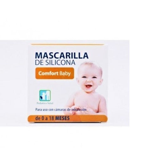 Pediatrics Salud Mascarilla Inhalación De Silicona De 0 A 18 Meses 