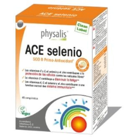 Physalis Ace Selenium 45 Comprimidos