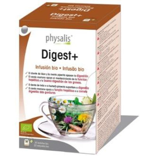 Physalis Digest+ Infusion 20Filtros Bio