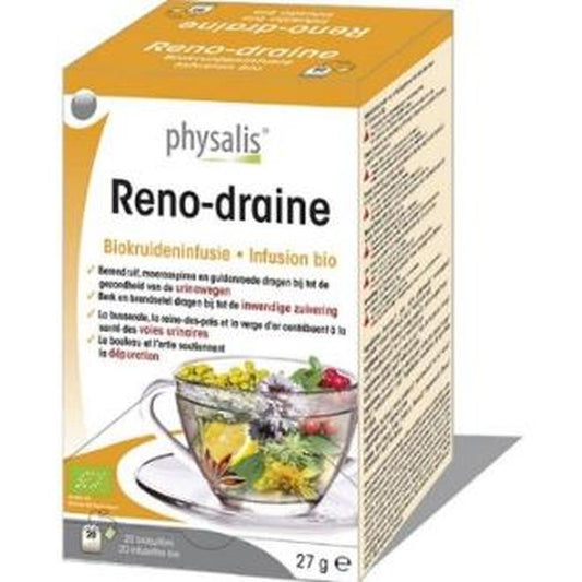 Physalis Reno-Draine Infusion 20Filtros Bio