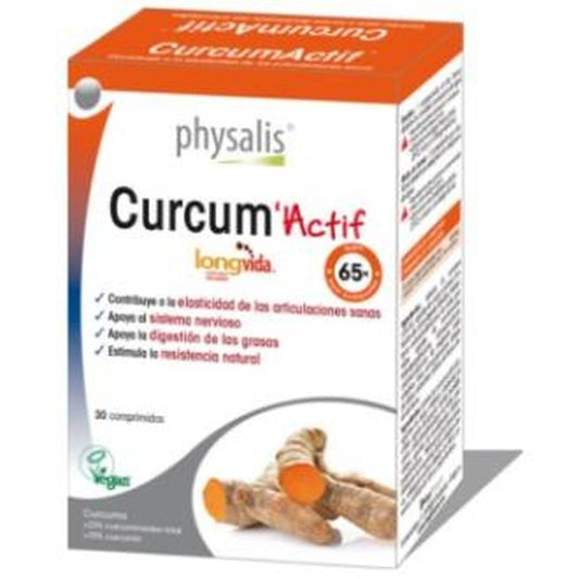 Physalis Curcum Actif 30 Comprimidos