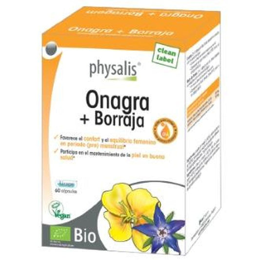 Physalis Onagra+Borraja 60Licaps. Bio