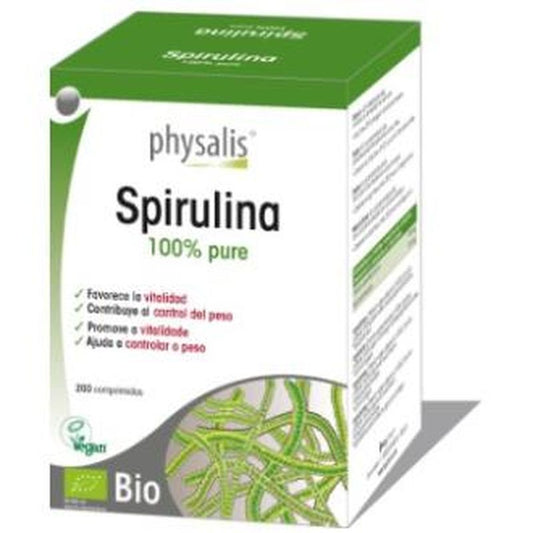 Physalis Espirulina 200 Comprimidos Bio