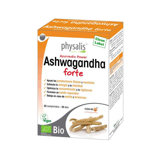 Physalis Ashwagandha Forte Bio , 30 comprimidos