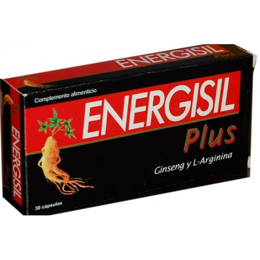Pharma Otc Energisil Vigor Plus Ginseng + Arginina , 30 cápsulas