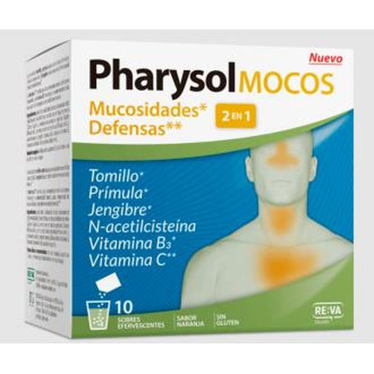 Pharysol Pharysol Mocos 10Sbrs Eferv. 