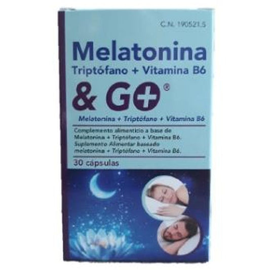 Pharma & Go Melatonina + Triptofano + Vit. B6 30Cap. 