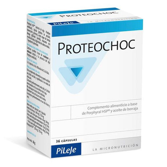 Pileje Proteochoc , 36 cápsulas de 731 mg