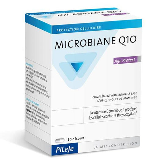 Pileje Microbiane Q10 Age Protect 12Gr , 30 cápsulas