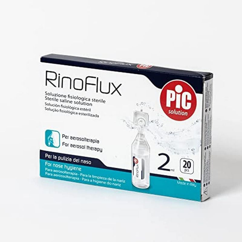 Pic Rinoflux Solución Fisiológica 2Ml 20 Uds