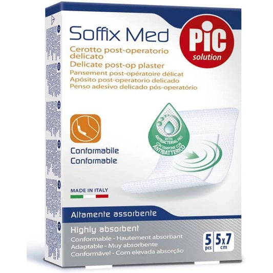 Pic Soffix Med Post Operatorio Antibacteriano 5X7 5 Uds