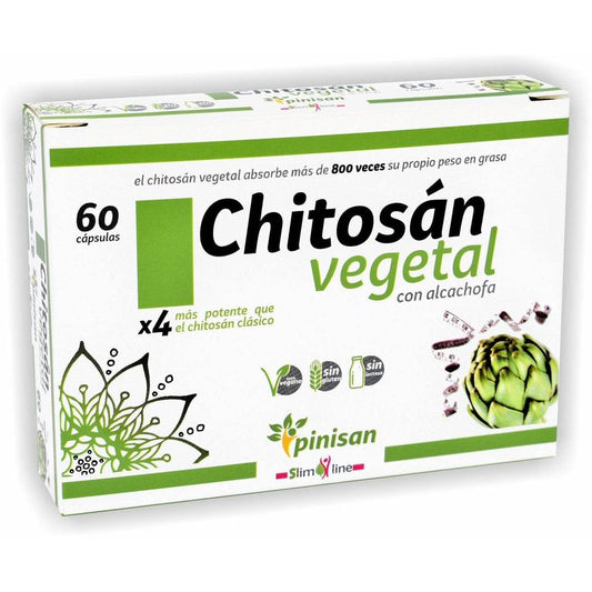 Pinisan Chitosan Vegetal , 60 cápsulas